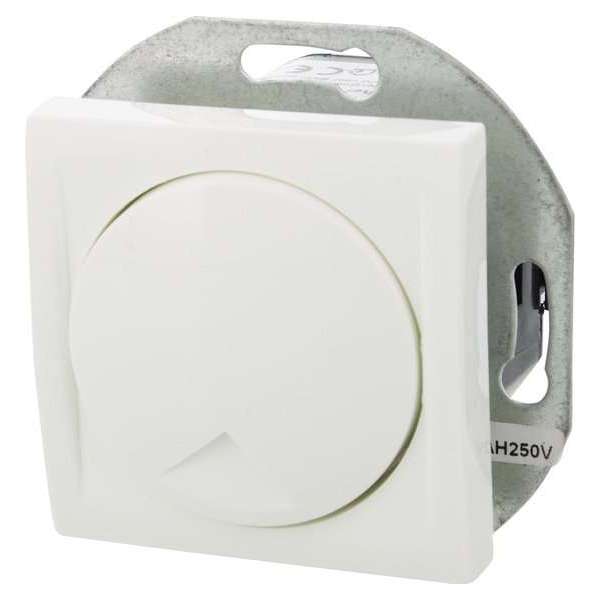 Q-Link Riva dimmer – halogeen – druk–wissel – inbouw – polarwit Q-Link Riva dimmer – halogeen – druk–wissel – inbouw – polarwit