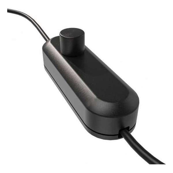 LED Snoerdimmer Zwart | 0-50 Watt LED Snoerdimmer Zwart | 0-50 Watt