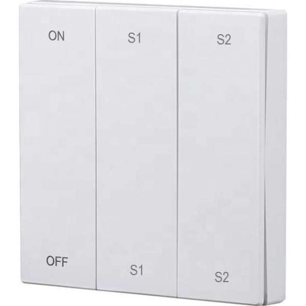 VH Control Draadloze (RF) bediening voor dubbele smart LED dimmer/schakelaar VH Control Draadloze (RF) bediening voor dubbele smart LED dimmer/schakelaar