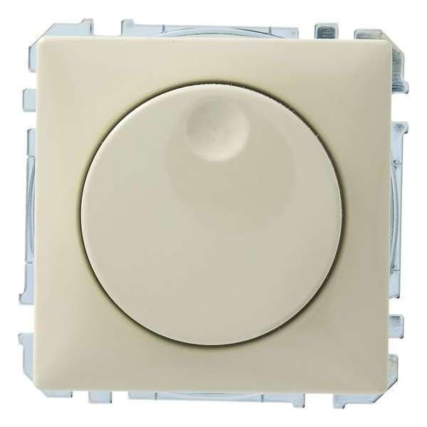 MERTEN Artec dimmer | voor 12V elektronische trafo | 20 - 315 watt | druk aan/uit | creme MERTEN Artec dimmer | voor 12V elektronische trafo | 20 - 315 watt | druk aan/uit | creme