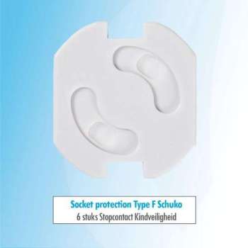 Budget 20X Stopcontact kinderbevelinging Type-F Schuko veiligheid