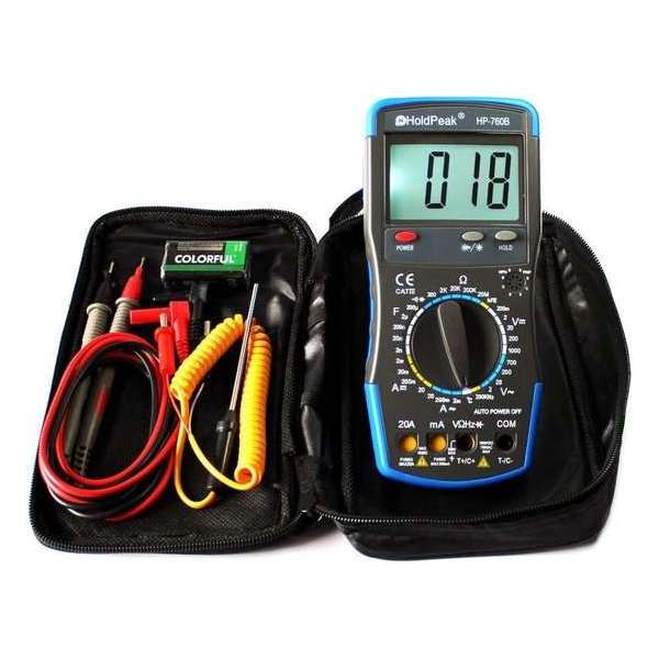 Multimeter met operationele fout Blokkade