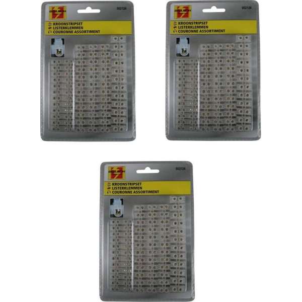 Kroonsteen set - klein/middel/groot - 108 stuks - Elektra benodigdheden Kroonsteen set - klein/middel/groot - 108 stuks - Elektra benodigdheden