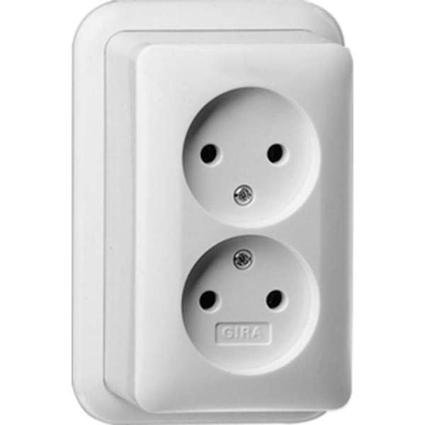 GiraOpbouwWandcontactdoos (schakelmateriaal)79110 GiraOpbouwWandcontactdoos (schakelmateriaal)79110