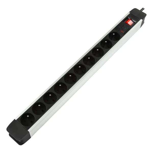 LOGON LPS030 10AC-uitgang(en) 230V 1.5m Zwart, Grijs Overspanningsbeveiliging LOGON LPS030 10AC-uitgang(en) 230V 1.5m Zwart, Grijs Overspanningsbeveiliging