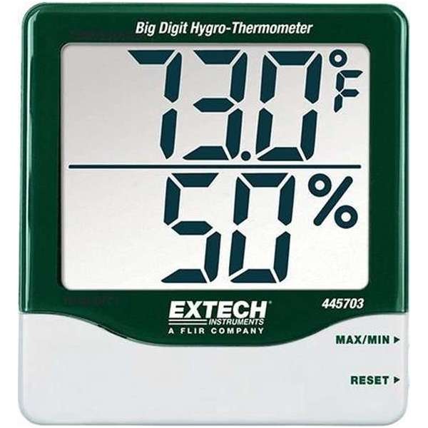 EXTECH 445703: Big Digit Hygro-Thermometer EXTECH 445703: Big Digit Hygro-Thermometer