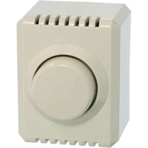 MERTEN dimmer zonder trafo - voor 230V verlichting + 230V halogeen - 60 tot 400 watt - opbouw - crème MERTEN dimmer zonder trafo - voor 230V verlichting + 230V halogeen - 60 tot 400 watt - opbouw - crème