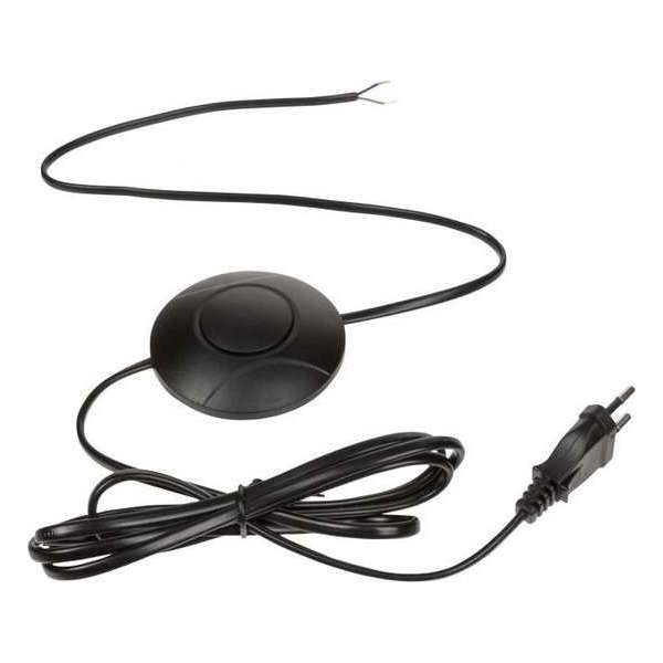 Tradim 64302 LED vloerdimmer 1-100 Watt zwart Tradim 64302 LED vloerdimmer 1-100 Watt zwart
