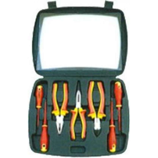 Gereedschapset - 3 tangen - 4 schroevendraaiers - Elix Gereedschapset - 3 tangen - 4 schroevendraaiers - Elix