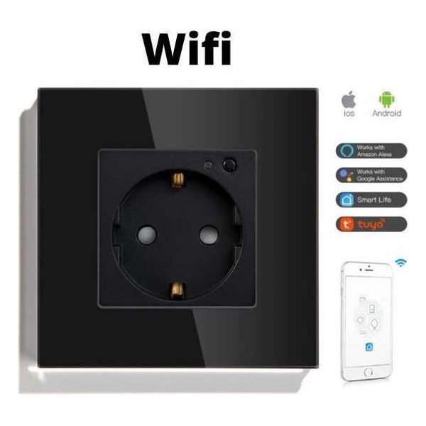Offerroo - Stopcontact - Intelligente stopcontact met bediening via telefoon - Wifi stopcontact - wifi versterker stopcontact Offerroo - Stopcontact - Intelligente stopcontact met bediening via telefoon - Wifi stopcontact - wifi versterker stopcontact