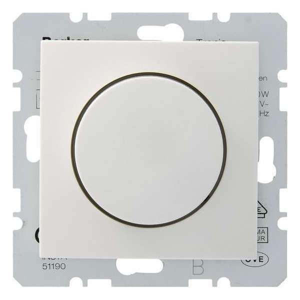 Berker S1 inbouwdimmer halogeen/elektrische trafo wit 20-360W Berker S1 inbouwdimmer halogeen/elektrische trafo wit 20-360W