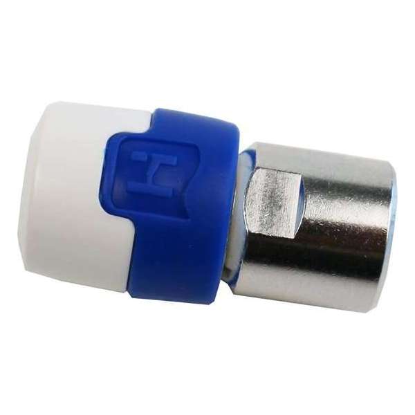 Hirschmann - F-Quick push on connector recht Hirschmann - F-Quick push on connector recht