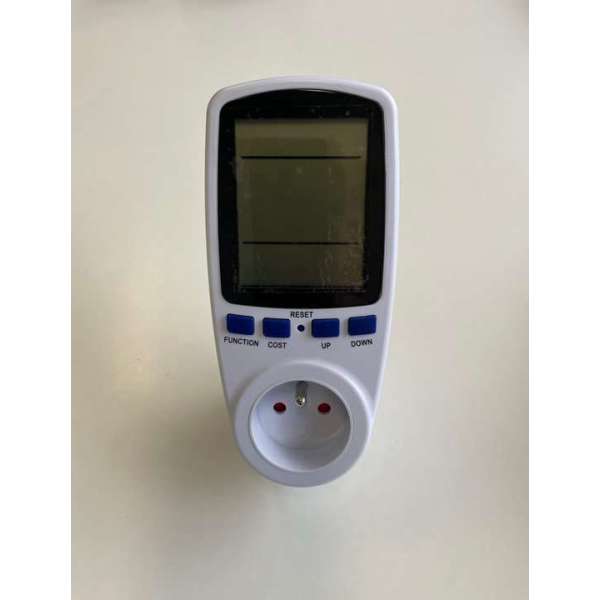 STROOMMETER STOPCONTACT STROOMMETER STOPCONTACT