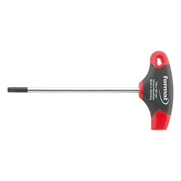 Schroevendraaiers met T-handgreep CV-staal T15x100mm FORMAT Schroevendraaiers met T-handgreep CV-staal T15x100mm FORMAT