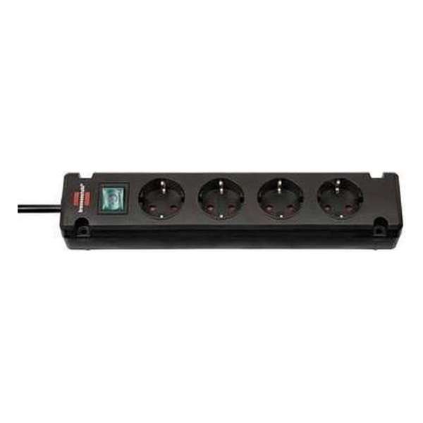 Brennenstuhl Brennenstuhl Brennenstuhl Bremounta Extension Socket 4-way black 1.5m H05VV-F 3G1.5-zwart zwart Zwart Brennenstuhl Brennenstuhl Brennenstuhl Bremounta Extension Socket 4-way black 1.5m H05VV-F 3G1.5-zwart zwart Zwart