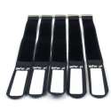 GAFER.PL Tie Straps - kabelbinders - 25x260mm - 5 stuks - zwart
