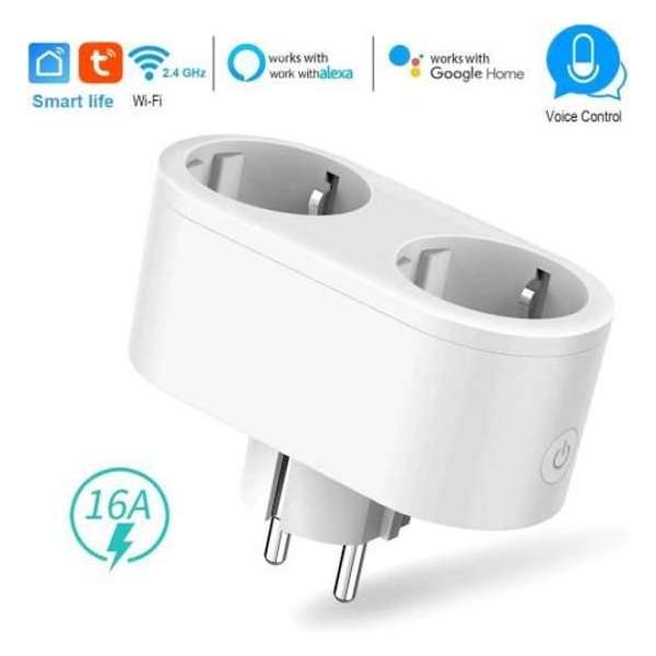 DrPhone VOICE3 Pro – Smart Plug – Slimme stekker – 2 in 1 Schakelaar & Stekker – Stem/ Voice Control – Alexa – Google Home DrPhone VOICE3 Pro – Smart Plug – Slimme stekker – 2 in 1 Schakelaar & Stekker – Stem/ Voice Control – Alexa – Google Home