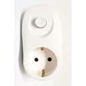 Stopcontact dimmer, Plugin dimmer 280 watt  Randaarde