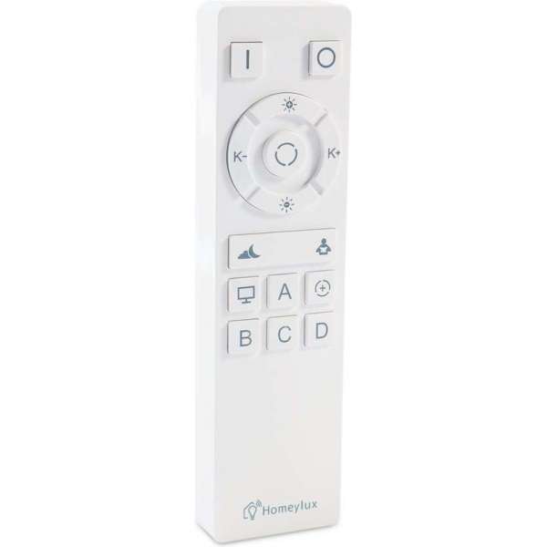 HOMEYLUX - Smart afstandsbediening - RGB en CCT - WiFi - 2.4 GHz - Voor alle Homeylux smart producten HOMEYLUX - Smart afstandsbediening - RGB en CCT - WiFi - 2.4 GHz - Voor alle Homeylux smart producten