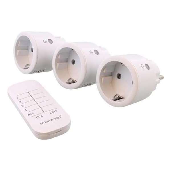 Schakelaarset+Afstandsdbediening - 3-delig - 1000W RA Schakelaarset+Afstandsdbediening - 3-delig - 1000W RA