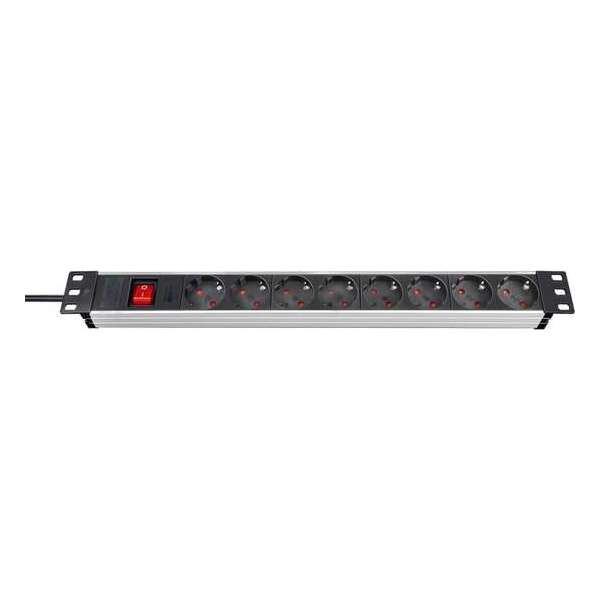 Brennenstuhl Stekkerdoos 8-delig Premium-Line Technic 1390007018 Brennenstuhl Stekkerdoos 8-delig Premium-Line Technic 1390007018