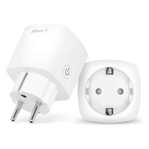 Trust WIFI - Slimme WIFI Stekkers - Draadloze besturing - Geen hub nodig - Apparaten tot 3500W Trust WIFI - Slimme WIFI Stekkers - Draadloze besturing - Geen hub nodig - Apparaten tot 3500W