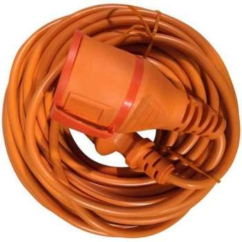 Kopp tuinverlengsnoer spatwaterdicht - 20 meter | 2x 1 mm2