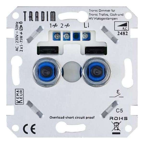 Tradim 2482 duo dimmer Tradim 2482 duo dimmer