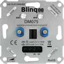 Universele Duo LED Dimmer 2x 3-75w met elektronische zekering