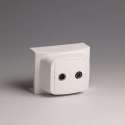ATTEMA K40 Coax antenne en TV/radio aansluiting wit