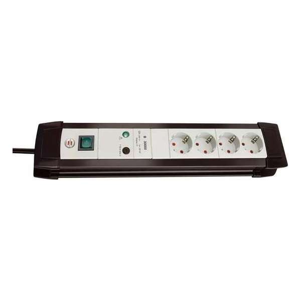 Brennenstuhl Stekkerdoos 4-voudig Premium-Line 30000 A 1155050374 Brennenstuhl Stekkerdoos 4-voudig Premium-Line 30000 A 1155050374
