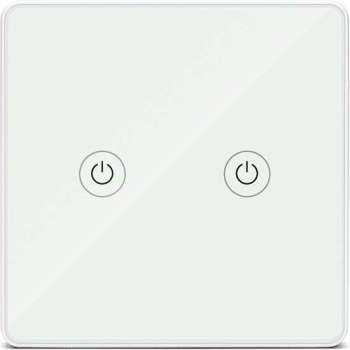 BELIFE® Slimme Wandschakelaar - Touch Schakelaar - Tweepolig- Smart Home - Smart Life