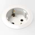 Powerdot mini 51mm inbouw stopcontact wit