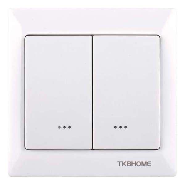 Z-Wave dual wall switch (White) Z-Wave dual wall switch (White)