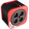 DESIGN KABELHASPEL - ROOD - 10 m - RANDAARDE