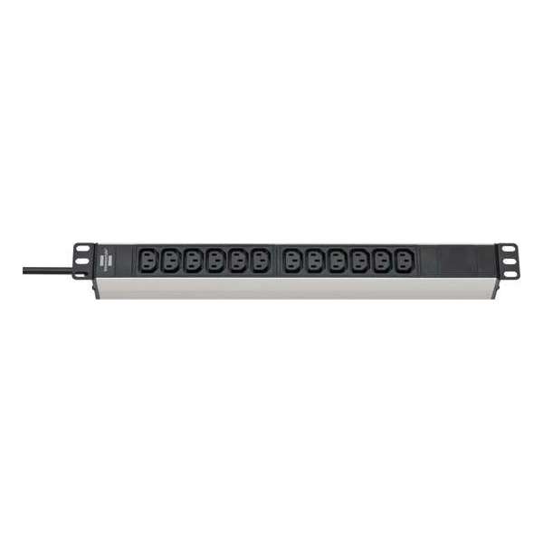 Brennenstuhl 1390007112 power uitbreiding 2 m 12 AC-uitgang(en) Binnen Zwart, Zilver Brennenstuhl 1390007112 power uitbreiding 2 m 12 AC-uitgang(en) Binnen Zwart, Zilver