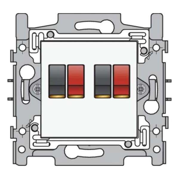 Niko - Audio stopcontact dubbel white - 101-69700 Niko - Audio stopcontact dubbel white - 101-69700
