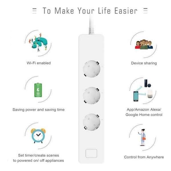 Woox Smart Multi Plug Woox Smart Multi Plug