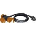 Relectric Pro Verlengsnoer - 5 meter - 3-voudig - 3600W - RELEC493135