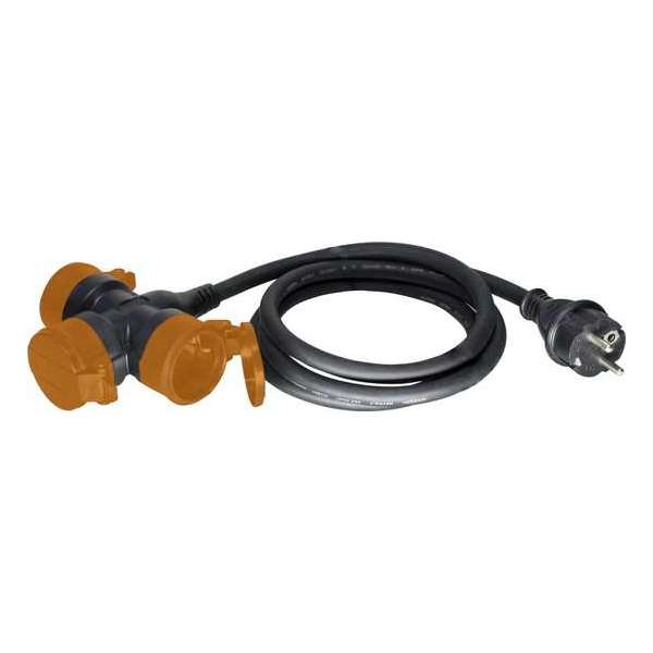 Relectric Pro Verlengsnoer - 5 meter - 3-voudig - 3600W - RELEC493135 Relectric Pro Verlengsnoer - 5 meter - 3-voudig - 3600W - RELEC493135