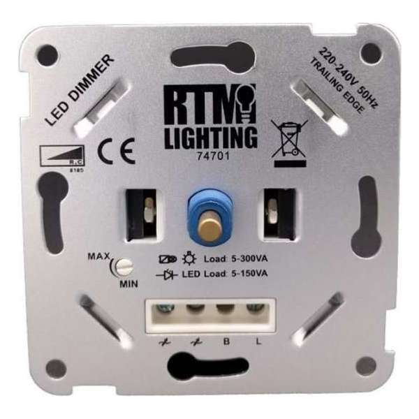 LED Inbouwspot 9W - Zilver Dimbaar - Kleur: Warm Wit LED Inbouwspot 9W - Zilver Dimbaar - Kleur: Warm Wit