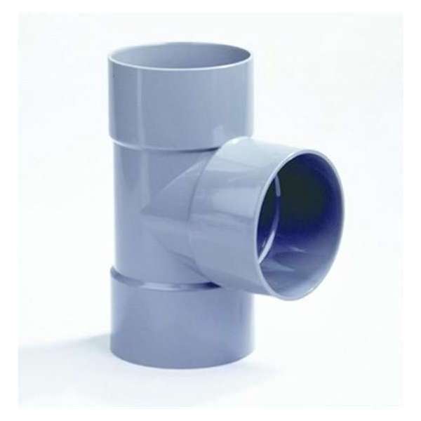 Dyka T-stuk 3x lijmmof 90° PVC keurmerk BRL52100 125 x 125mm Dyka T-stuk 3x lijmmof 90° PVC keurmerk BRL52100 125 x 125mm