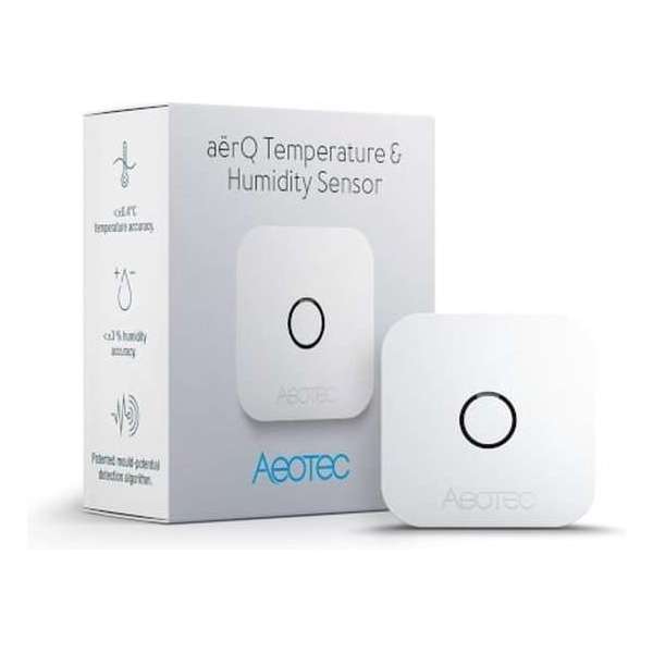Aeotec aërQ Temperatuur en Vochtsensor Aeotec aërQ Temperatuur en Vochtsensor