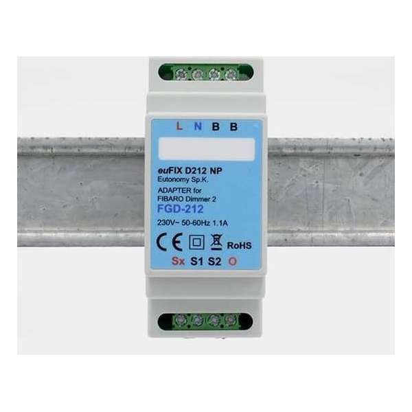 DIN-Rail Module NP Fibaro Dimmer 2 FGD-212 DIN-Rail Module NP Fibaro Dimmer 2 FGD-212