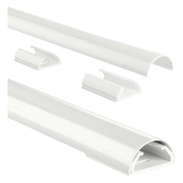 Hama 0020654 Kabelgoot Aluminium Wit star (l x b x h) 1100 x 33 x 18 mm 1 stuk(s) Hama 0020654 Kabelgoot Aluminium Wit star (l x b x h) 1100 x 33 x 18 mm 1 stuk(s)