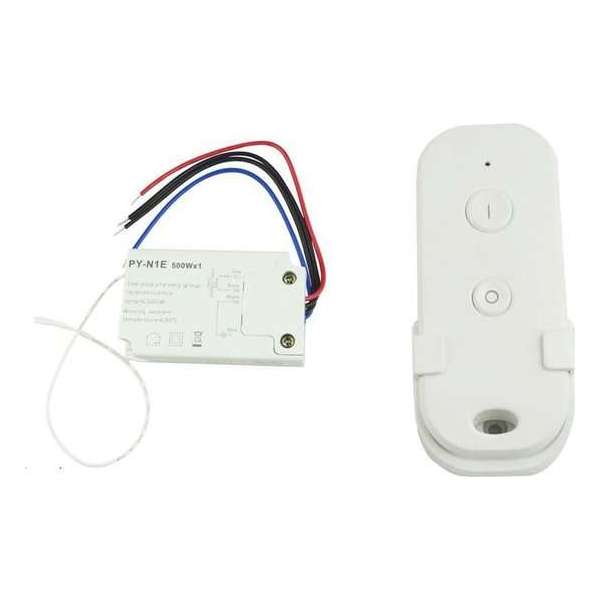 Klik aan/uit schakelaar - draadloos - 200W Klik aan/uit schakelaar - draadloos - 200W