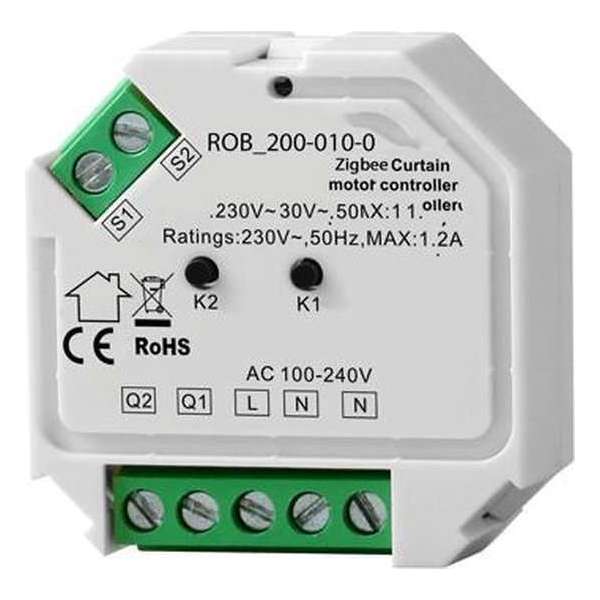 ROBB Smarrt Rolluikmodule 400W Zigbee ROBB Smarrt Rolluikmodule 400W Zigbee