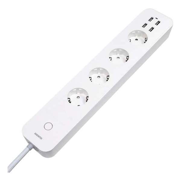 Slimme stekkerdoos - Marmitek Power LI - WIFI - 4 stopcontacten - 4 USB - Overspanningsbeveiliging - Energiemeter Slimme stekkerdoos - Marmitek Power LI - WIFI - 4 stopcontacten - 4 USB - Overspanningsbeveiliging - Energiemeter