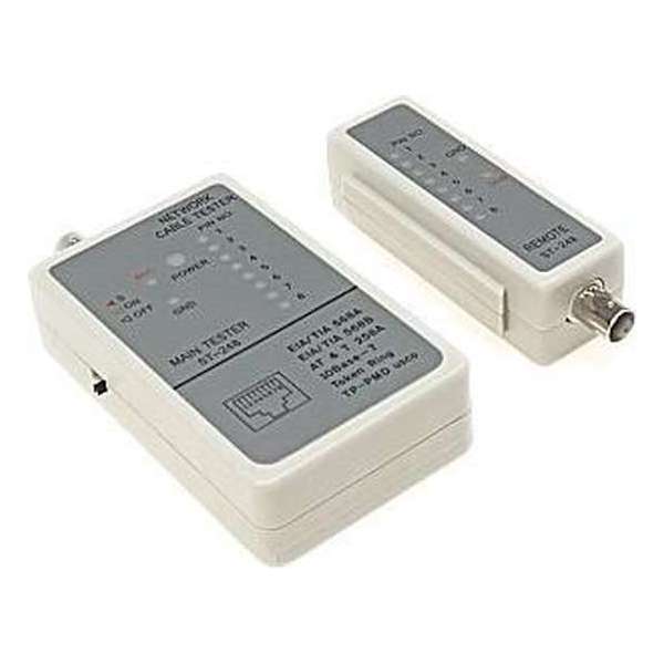 WL4 TEST-UTPCOAX universele kabeltester voor UTP en Coax kabel met RJ45 en BNC aansluiting WL4 TEST-UTPCOAX universele kabeltester voor UTP en Coax kabel met RJ45 en BNC aansluiting