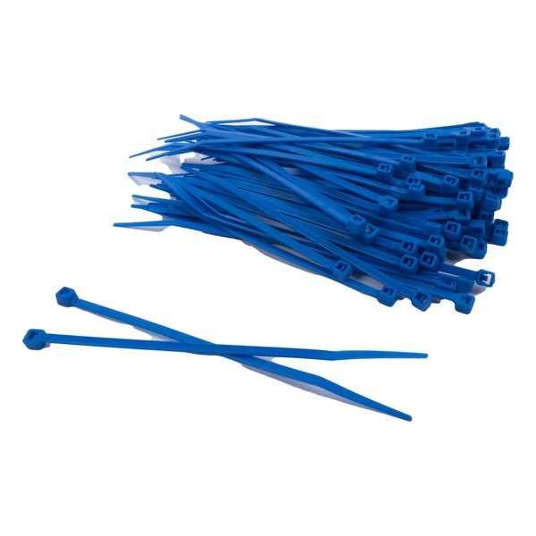 1000 stuks Blauwe Kabelbinders 4.8mm x 200mm (099.0374) 1000 stuks Blauwe Kabelbinders 4.8mm x 200mm (099.0374)